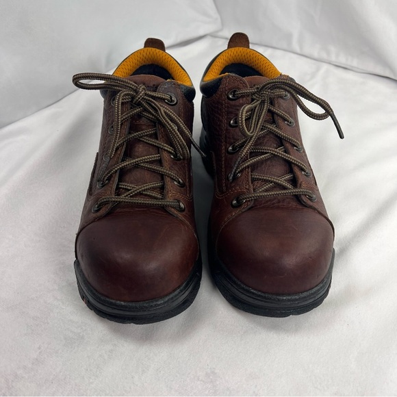 TIMBERLAND Women's TiTAN Casual Alloy Toe Work Shoe Sz 7.5 EUC - Picture 4 of 12